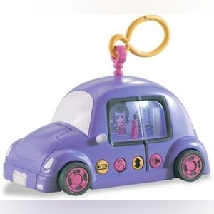 Vintage 2005 Mattel Pixel Chix Road Trippin Purple Car WORKING!